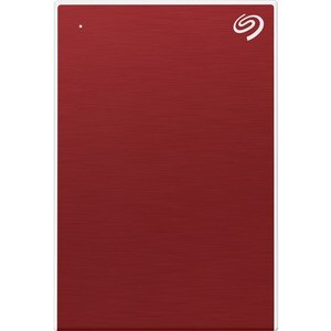 1TB ONE TOUCH PORTABLE W RESCUE-RED