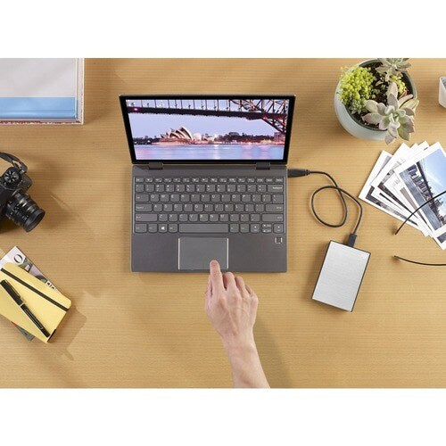 2TB ONE TOUCH PORTABLE W RESCUE-SLV