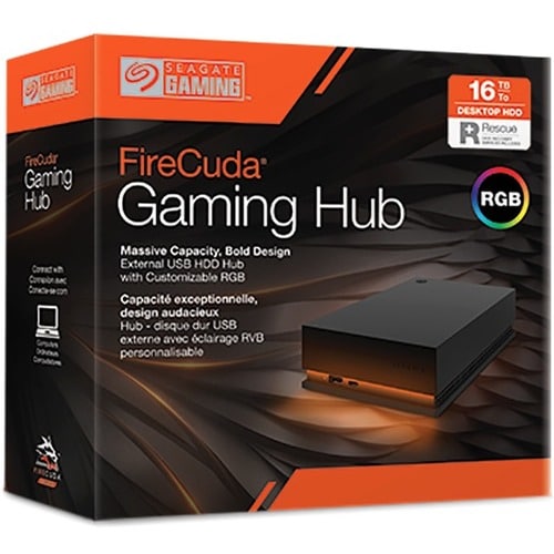 FIRECUDA GAMING HUB 16TB 3.5IN USB 3.2 1