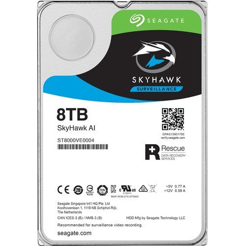 SKYHAWK AI 8TB 3.5IN 6GB/S SATA 256MB