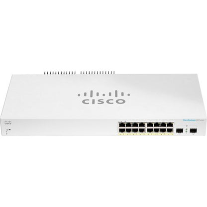 CBS220 Smart 16-port GE  PoE  2x1G SFP