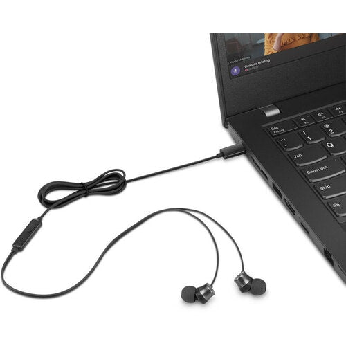 LENOVO USB-C WIRED IN-EAR HEADPHONE