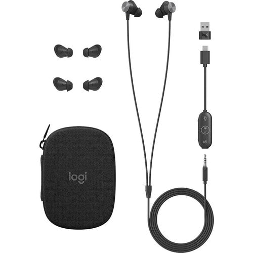 Logi Zone Wired Earbuds Teams