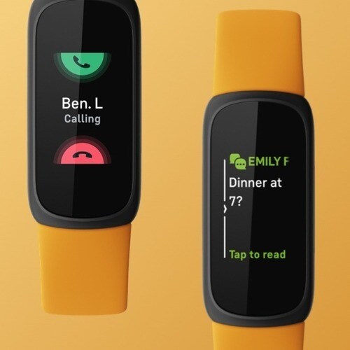 Fitbit Inspire 3 Black/Morning Glow