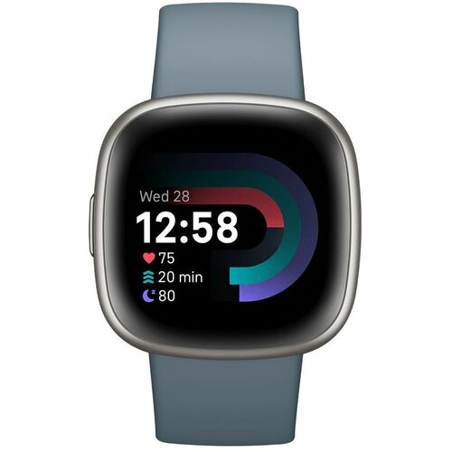 Fitbit Versa 4 Waterfall Blue/Platinum