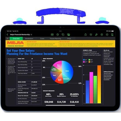 IPAD WF CL 64GB BLUE-E&E