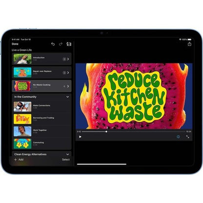 IPAD WF CL 64GB BLUE-E&E