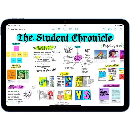 IPAD WF CL 256GB BLUE-E&E