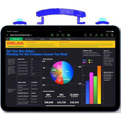 IPAD WF CL 256GB BLUE-E&E