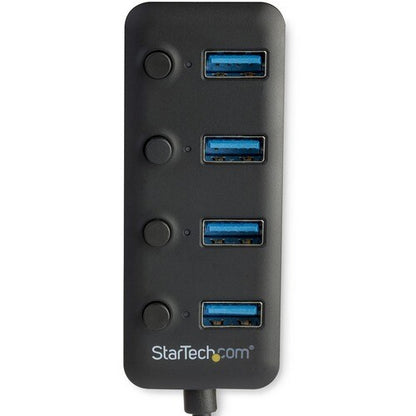 Hub - USB 3 4-Port with On/Off Switches