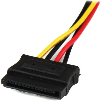 12 LP4 to 2x latching SATA Y Cable