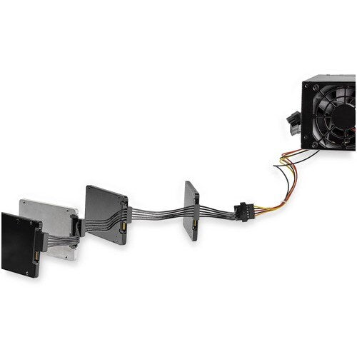 4x SATA Power Splitter Adapter