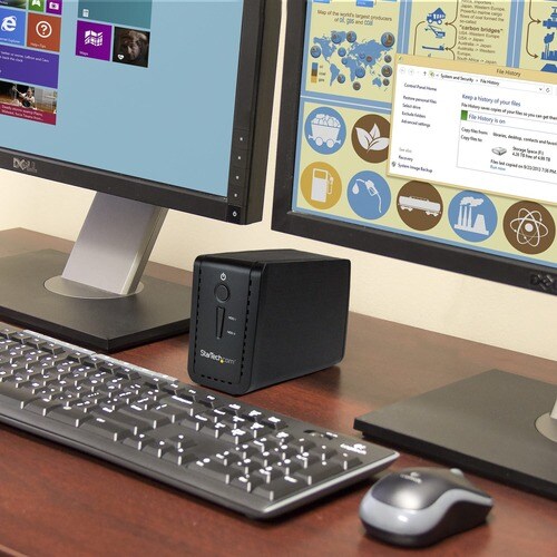 2-Bay 3.5in HDD Enclosure - RAID USB 3.1