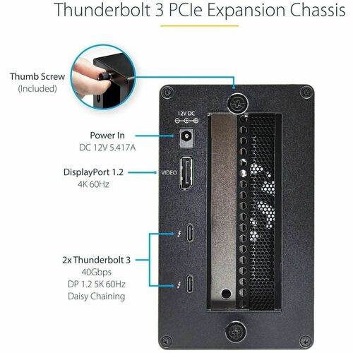 Thunderbolt 3 PCIe Expansion Chassis