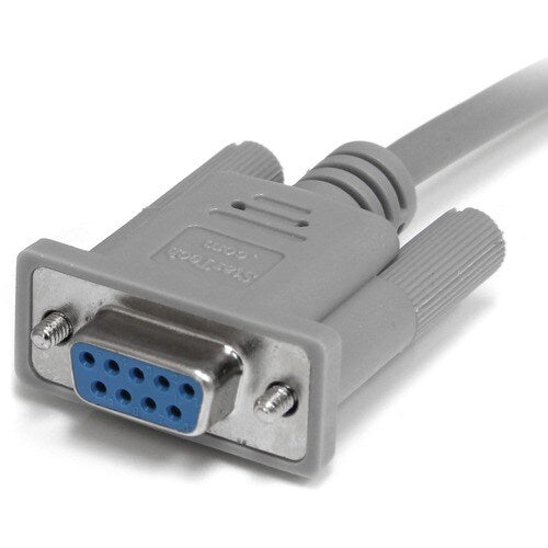 10ft RS232 Serial Null Modem Cable F/M