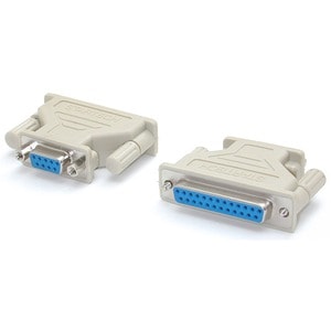 DB9 (F) to DB25 (F) Serial Cable Adapter