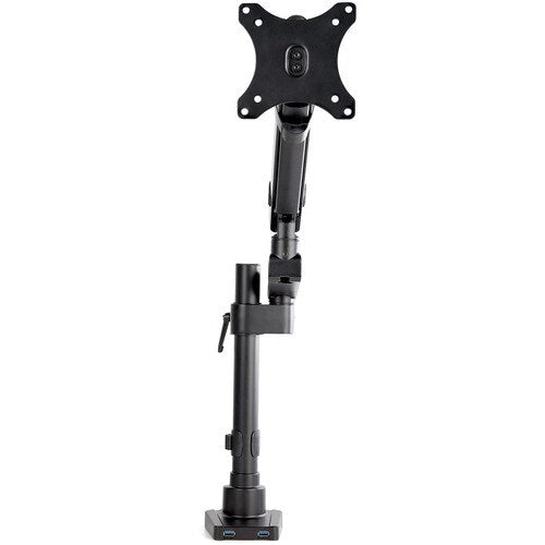 Single Monitor Arm with USB Ports