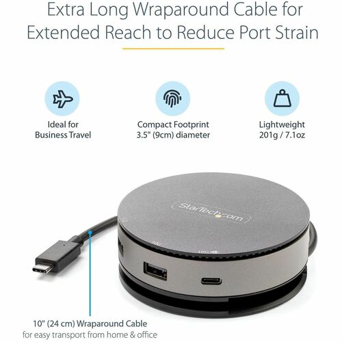 USB C Multiport Adapter - HDMI/DP/VGA