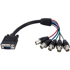 VGA to 5 BNC Monitor Cable