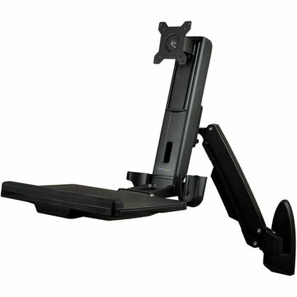 Sit Stand Desk - Wall Mount One Monitor