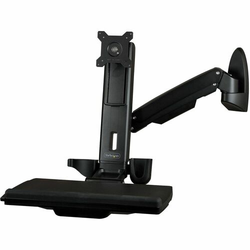 Sit Stand Desk - Wall Mount One Monitor