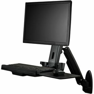 Sit Stand Desk - Wall Mount One Monitor