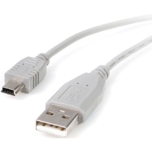 1 ft Mini USB 2.0 Cable - A to Mini B