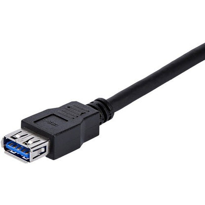 1m Black USB 3.0 Extension Cable M/F