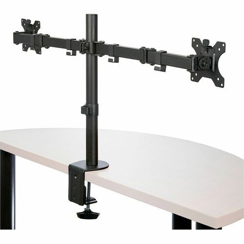 Monitor Arm - Dual - Crossbar - Steel