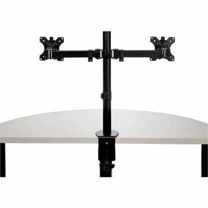 Monitor Arm - Dual - Crossbar - Steel