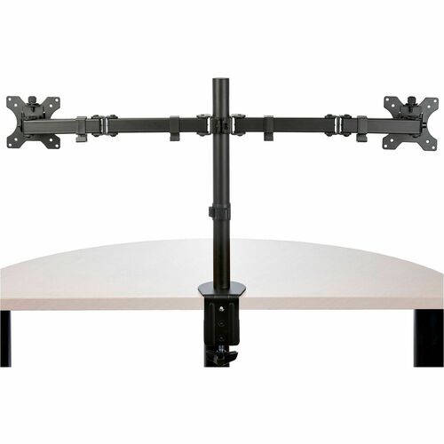 Monitor Arm - Dual - Crossbar - Steel