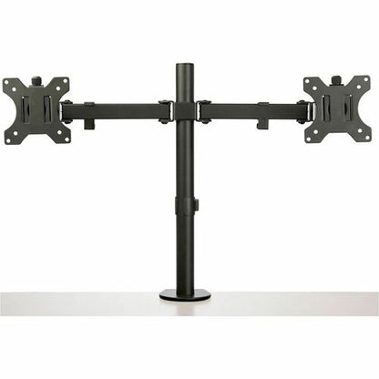 Monitor Arm - Dual - Crossbar - Steel