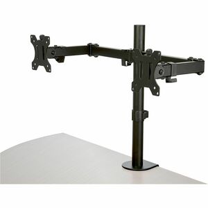 Monitor Arm - Dual - Crossbar - Steel