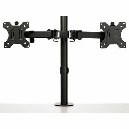 Monitor Arm - Dual - Crossbar - Steel