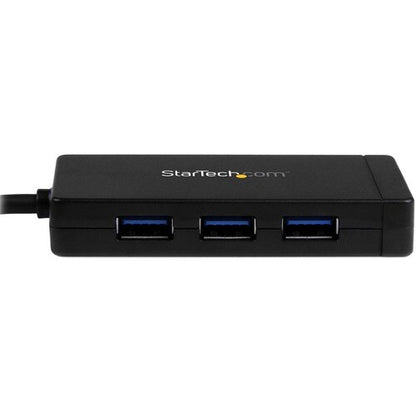 3 Port USB 3.0 Hub with USB-C and GbE