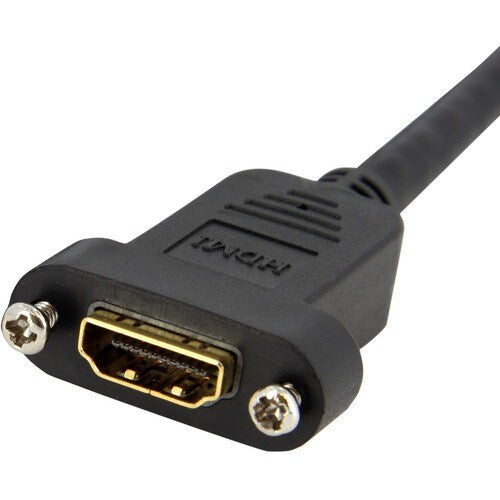 3 ft HDMI Cable for Panel Mount - F/M