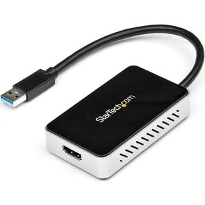 USB 3 to HDMI Adapter w/ 1-Port USB Hub