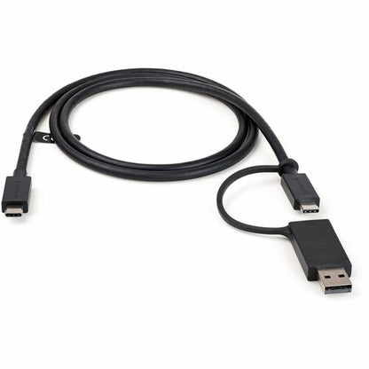 1m Hybrid USB-C Cable w/ USB-A Adapter