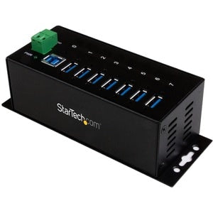 7 Port Industrial USB 3.0 Hub - Metal