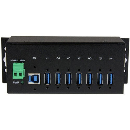 7 Port Industrial USB 3.0 Hub - Metal