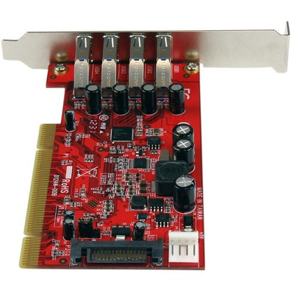 4 Port PCI USB 3.0 Card w/ SATA Power