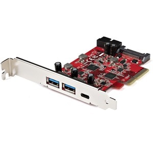 5-Port USB PCIe Card 10Gbps 2A/1C/1xIDC