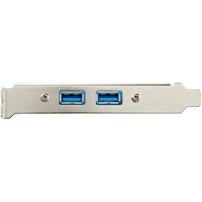 2 Port USB 3 A Female Slot Plate Adapter