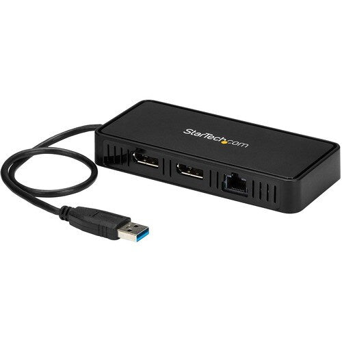 USB to Dual DisplayPort Mini Dock - 4K