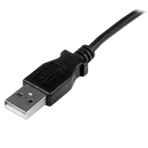 1m USB to Up Angle Mini USB Cable