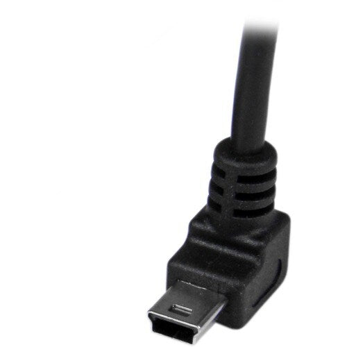 1m USB to Up Angle Mini USB Cable