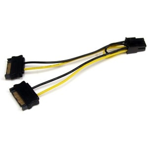 SATA to 6 Pin PCIe Power Cable Adapter