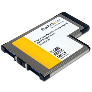 Flush Mount ExpressCard 54mm USB 3 Card