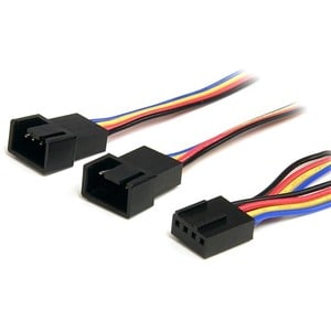 12 4Pin PWM Fan Extension Power Y Cable