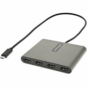 USB C to 4 HDMI Adapter - External Card